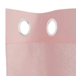 vidaXL Cortinas de gasa con ojales 2 uds 140x140 cm Rosa Best