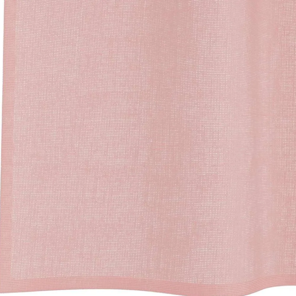 vidaXL Cortinas de gasa con ojales 2 uds 140x140 cm Rosa Best