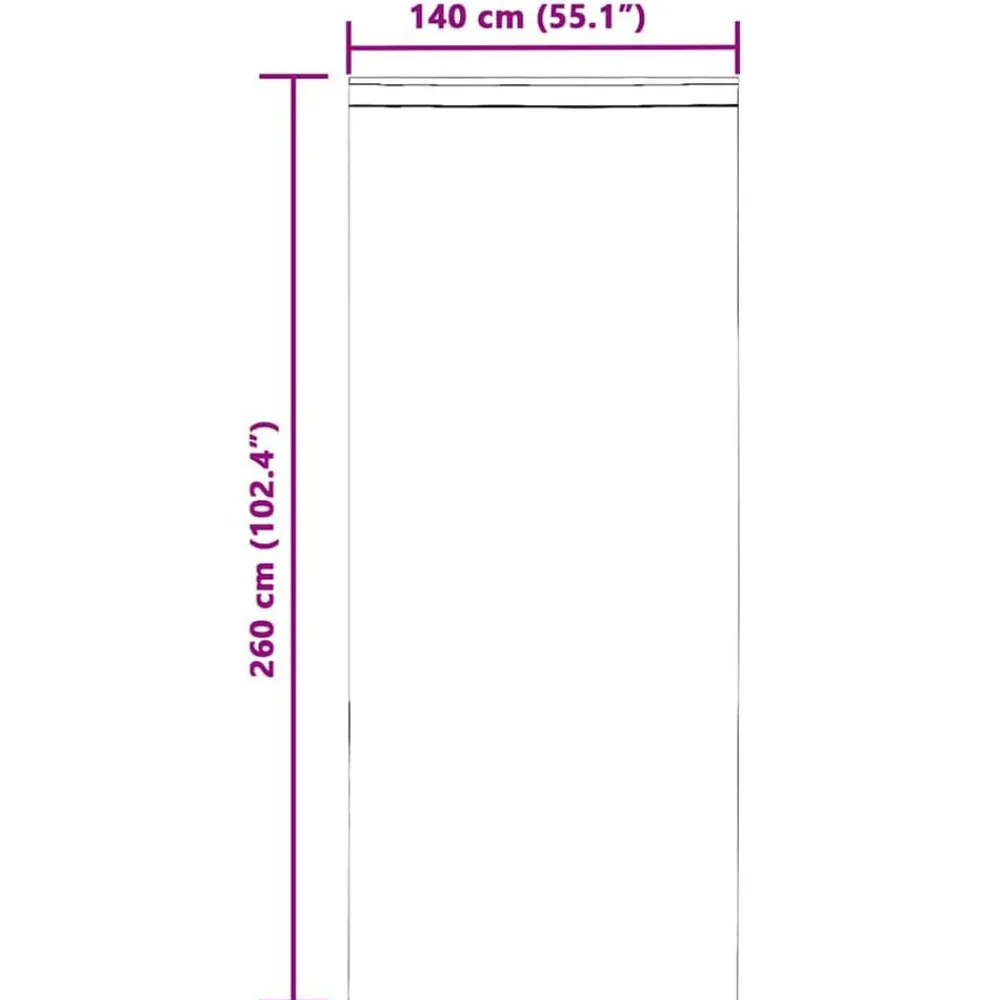 vidaXL Cortinas de gasa con trabillas 2 uds marrón claro 140x260 cm Marr&oacute;n claro