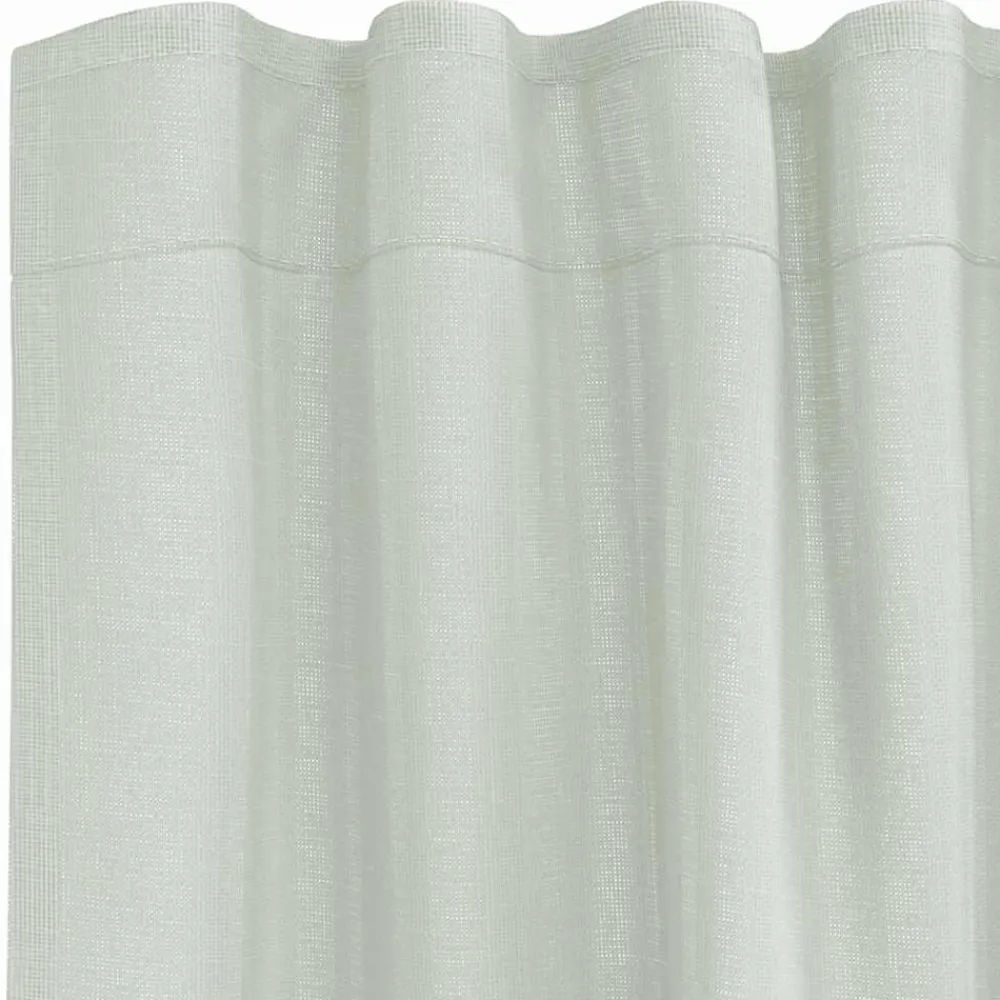 vidaXL Cortinas de gasa con trabillas 2 uds 140x175 cm Gris claro New