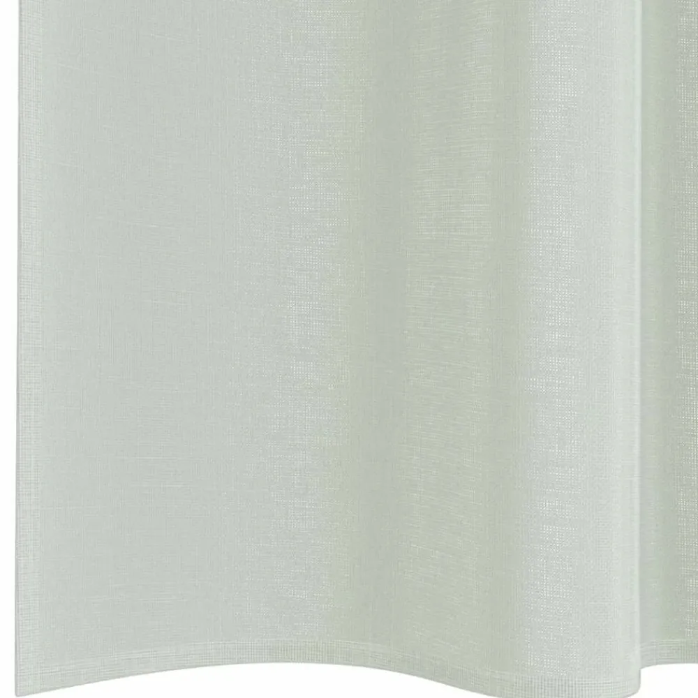 vidaXL Cortinas de gasa con trabillas 2 uds 140x175 cm Gris claro New