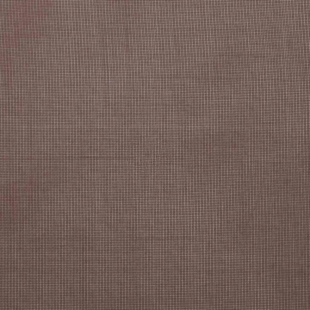 vidaXL Cortinas de gasa con ojales 2 uds marrón 140x140 cm Marr&oacute;n Clearance