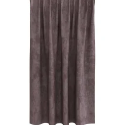 vidaXL Cortinas de Terciopelo 2 pcs Marrón 140 x 140 cm Terciopelo Marr&oacute;n New