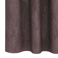 vidaXL Cortinas de Terciopelo 2 pcs Marrón 140 x 140 cm Terciopelo Marr&oacute;n New