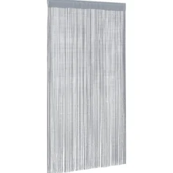 vidaXL Decoración-Cortinas de tiras 2 uds 100x250 cm