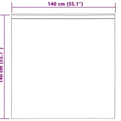 vidaXL Cortinas opacas 2 pcs 140 x 140 cm Terciopelo Amarillo mostaza Sale
