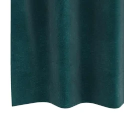 vidaXL Cortinas opacas 2 pcs 140 x 140 cm Terciopelo Verde oscuro Outlet