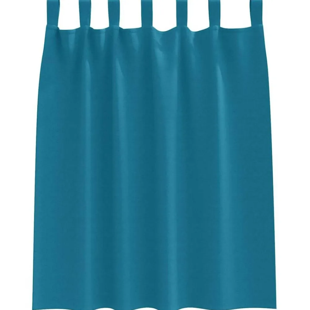 vidaXL Decoración-Cortinas Opacas con Anillas 2 pcs 140 x 140 cm