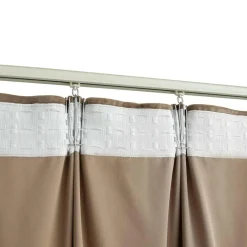vidaXL Cortinas opacas con ganchos 2 pzas terciopelo 140x175 cm Beige Sale