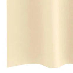 vidaXL Cortinas Opacas con Anillas 2 pcs 140 x 140 cm Poliéster Crema Sale
