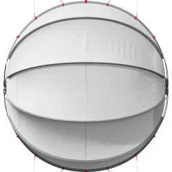 vidaXL Piscina Y Spa-Cúpula para piscina Manual 336 x 322 x 160 cm