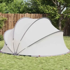 vidaXL Piscina Y Spa-Cúpula para piscina Manual 336 x 322 x 160 cm