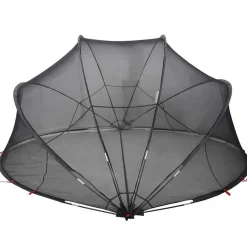 vidaXL Piscina Y Spa-Cúpula para piscina Manual 405 x 405 x 192 cm