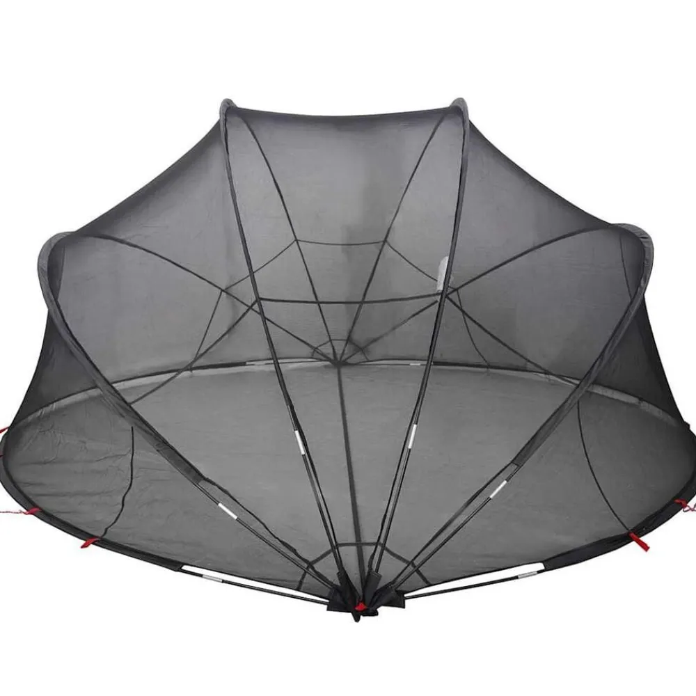 vidaXL Piscina Y Spa-Cúpula para piscina Manual 405 x 405 x 192 cm
