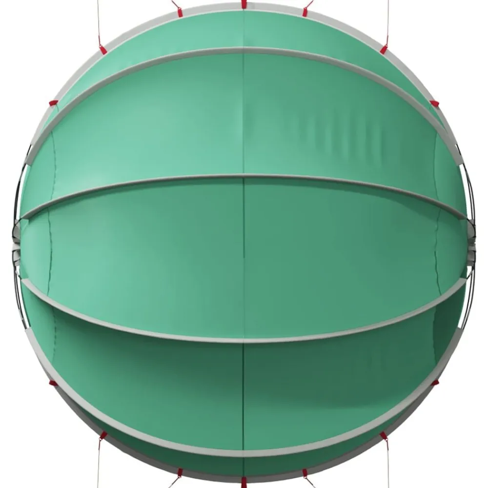 vidaXL Piscina Y Spa-Cúpula para piscina Manual 336 x 322 x 160 cm