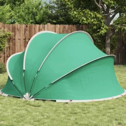 vidaXL Piscina Y Spa-Cúpula para piscina Manual 336 x 322 x 160 cm