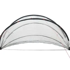 vidaXL Piscina Y Spa-Cúpula para piscina Manual 336 x 322 x 160 cm PVC