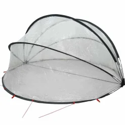 vidaXL Piscina Y Spa-Cúpula para piscina Manual 336 x 322 x 160 cm PVC