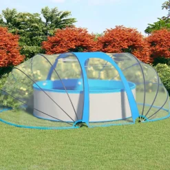 vidaXL Piscina Y Spa-Cubierta capota de piscina 530x410x210 cm