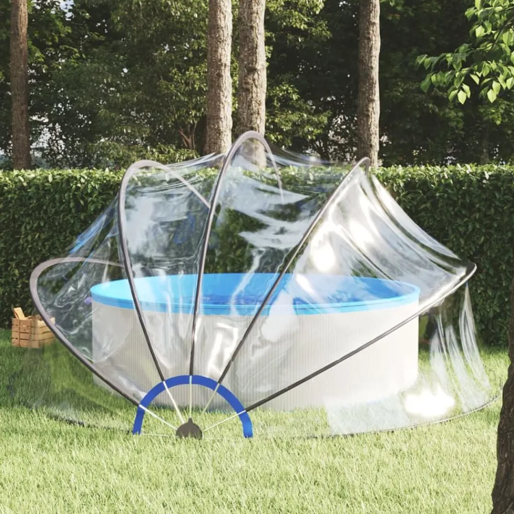 vidaXL Piscina Y Spa-Cubierta capota de piscina 440x220 cm