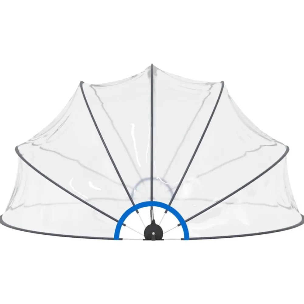 vidaXL Piscina Y Spa-Cubierta capota de piscina 440x220 cm