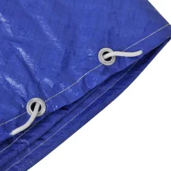 vidaXL Piscina Y Spa-Cubierta de piscina PE 460 cm 90 g/m² redonda