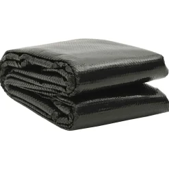 vidaXL Cubierta de piscina PE 549x274 cm Negro New