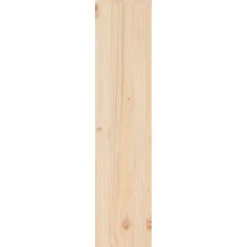vidaXL Cubierta de radiador madera maciza de pino 79,5x19x84 cm Natural Clearance