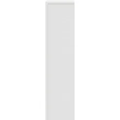 vidaXL Cubierta de radiador madera de ingeniería 78x20x82 cm Blanco Outlet