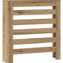 vidaXL Cubierta de radiador madera color artesano 78x20x82 cm Roble Hot
