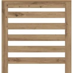 vidaXL Cubierta de radiador madera color artesano 78x20x82 cm Roble Hot