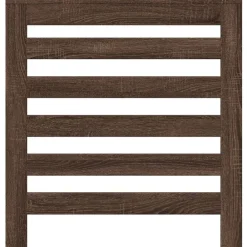vidaXL Cubierta de radiador madera ingeniería marrón roble 78x20x82 cm Marr&oacute;n roble Hot