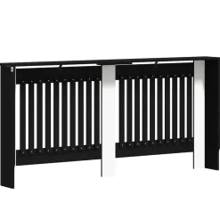 vidaXL Cubierta de Radiador 172 x 19 x 81,5 cm Roble negro New