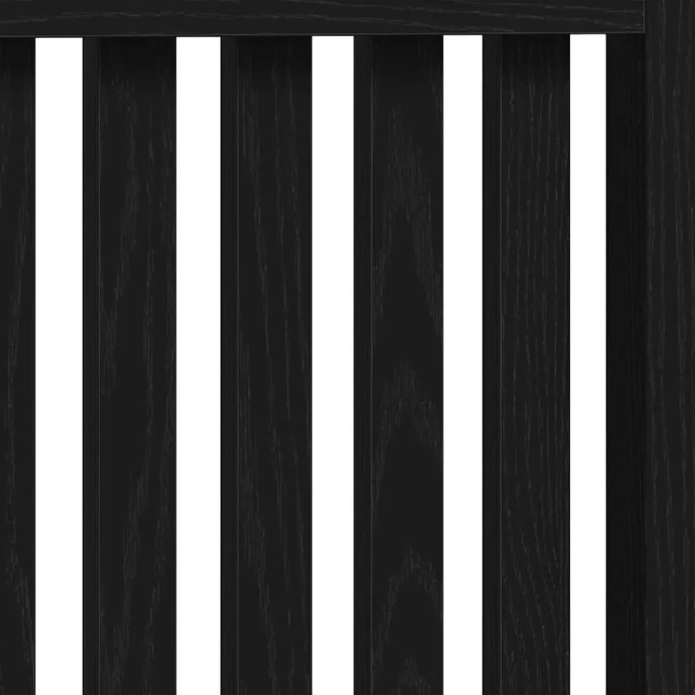 vidaXL Cubierta de Radiador 172 x 19 x 81,5 cm Roble negro New