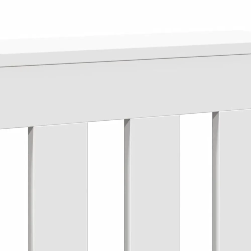 vidaXL Accesorios Para Electrodomésticos-Cubierta de radiador madera de ingeniería 78x20x82 cm