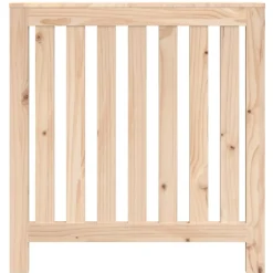 vidaXL Cubierta de radiador madera maciza de pino 79,5x19x84 cm Natural Best
