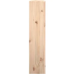 vidaXL Cubierta de radiador madera maciza de pino 79,5x19x84 cm Natural Best