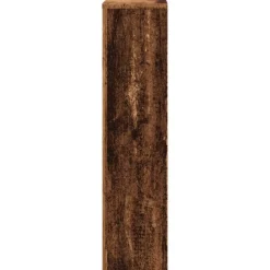 vidaXL Cubierta de radiador madera color envejecido 78x20x82 cm Madera antigua Sale
