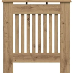 vidaXL Accesorios Para Electrodomésticos-Cubierta de Radiador Roble artesanal 78 x 19 x 81,5 cm