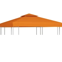 vidaXL Jardín-Cubierta de repuesto de cenador 310 g/m² 3x3 m