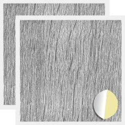 vidaXL Cubierta de Tornillo Autoadhesiva 2 pcs Gris sonoma Best
