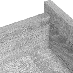 vidaXL Cubierta de Tornillo Autoadhesiva 2 pcs Gris sonoma Best