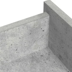 vidaXL Accesorios De Bricolaje-Cubierta de Tornillo Autoadhesiva 2 pcs Gris Concreto