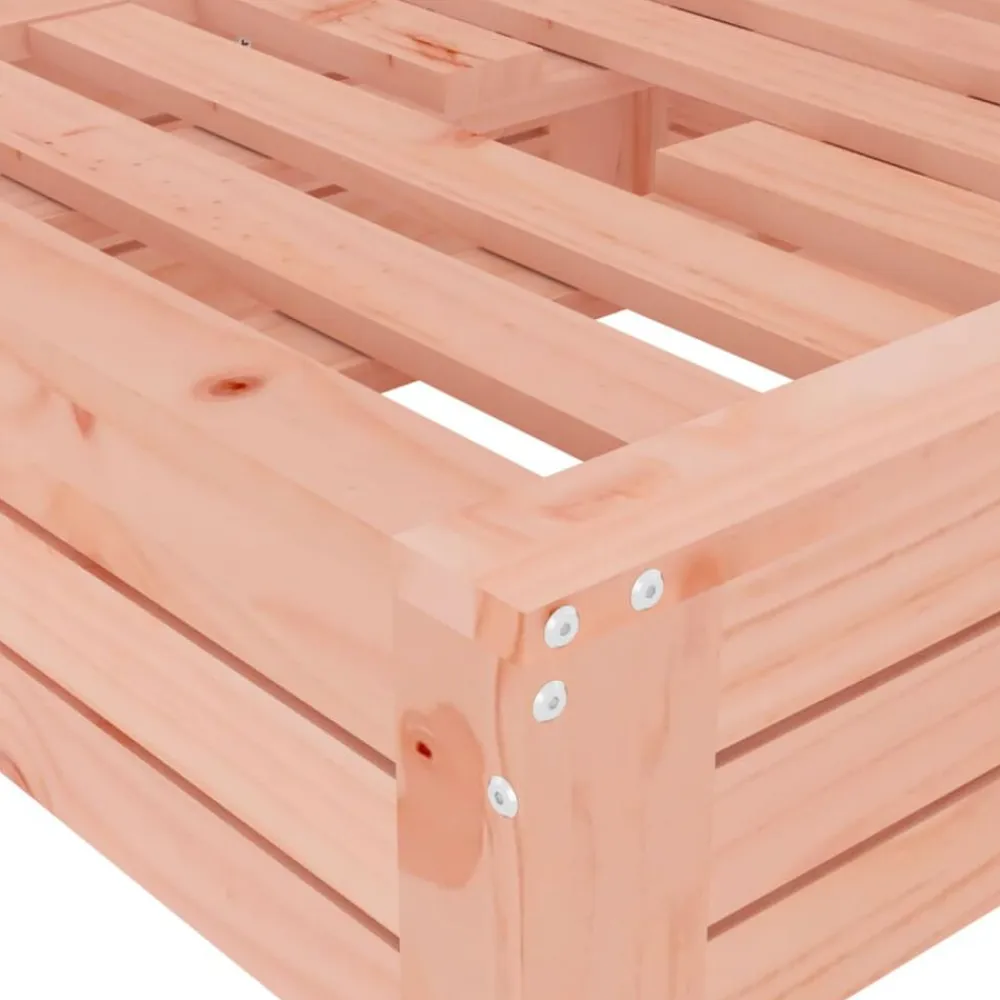 vidaXL Jardín-Cubierta para base de sombrilla madera maciza de pino