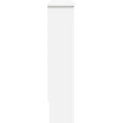 vidaXL Accesorios Para Electrodomésticos-Cubierta para radiador MDF 112x19x81,5 cm