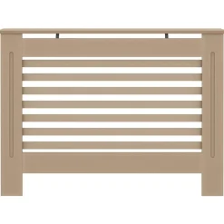 vidaXL Cubierta para radiador MDF 112x19x81,5 cm Marr&oacute;n Outlet