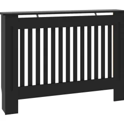 vidaXL Accesorios Para Electrodomésticos-Cubierta para radiador MDF 112x19x81,5 cm