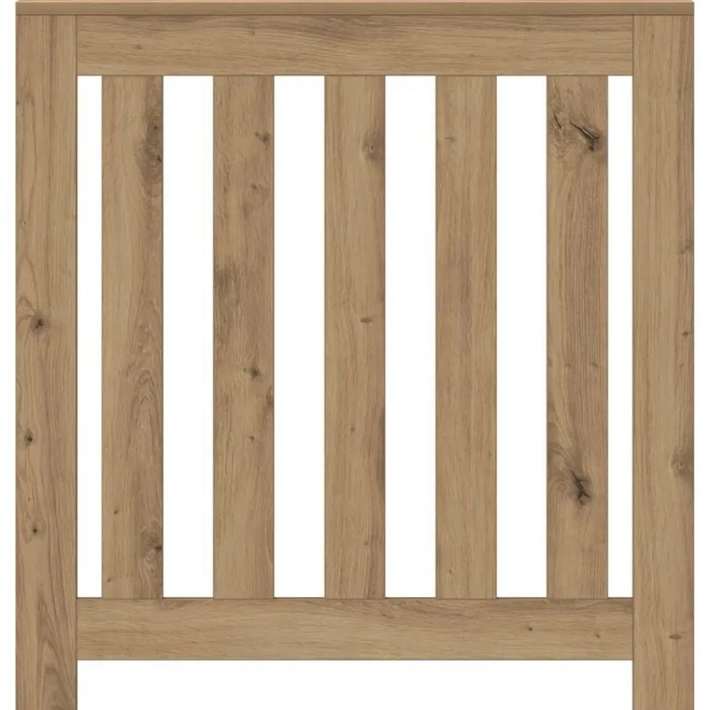 vidaXL Cubierta radiador madera ingeniería artisan 78x20x82 cm Roble Outlet