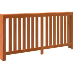 vidaXL Cubierta radiador madera maciza pino marrón cera 169x19x84 cm Marr&oacute;n Best