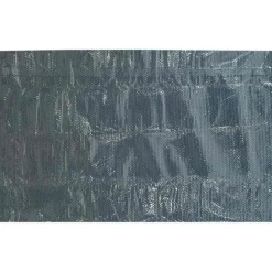 vidaXL Piscina Y Spa-Cubierta solar de piscina PE flotante negro y azul 1000x500cm